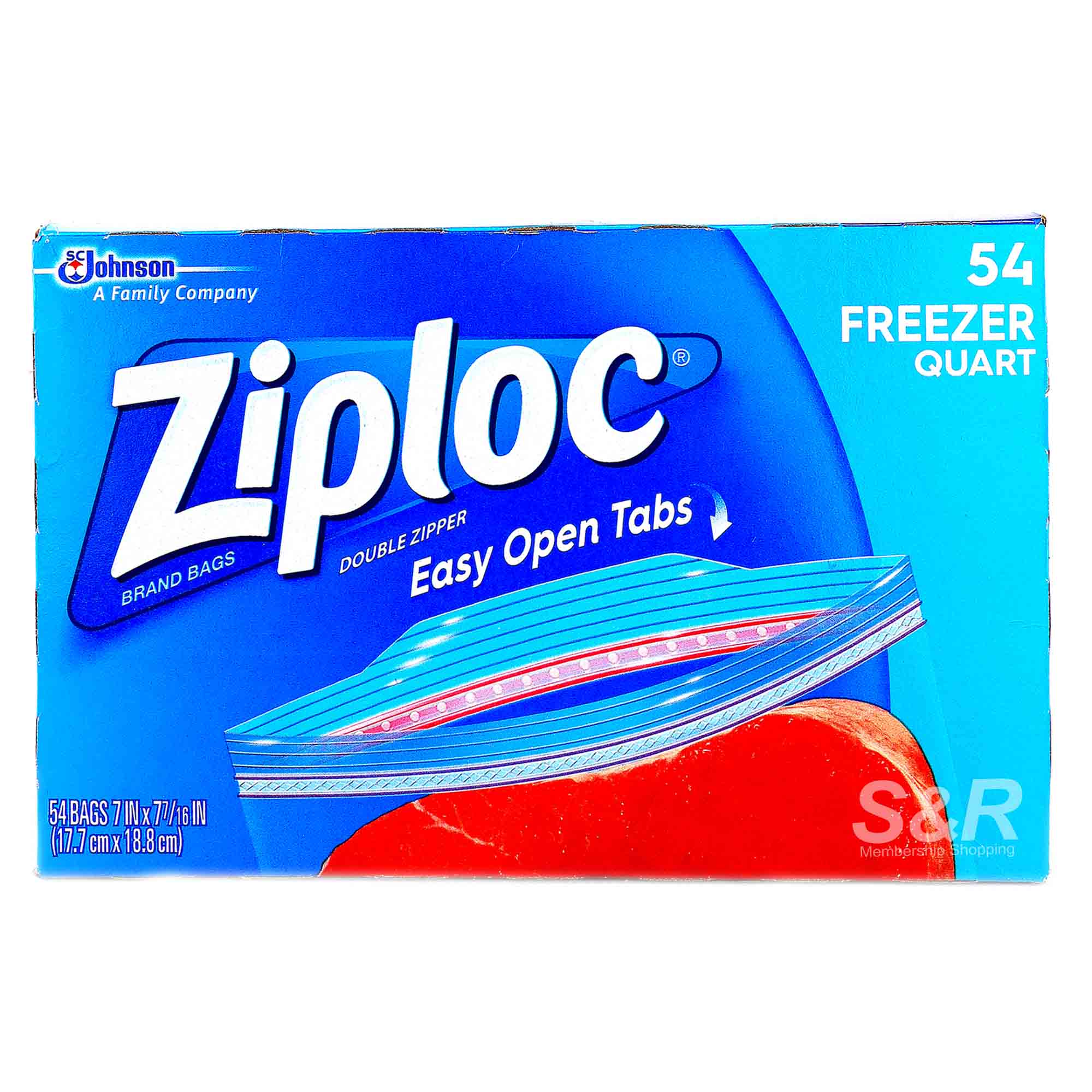 Ziploc Quart Freezer Bags 54pcs Ziploc Quart Freezer Bags 54pcs